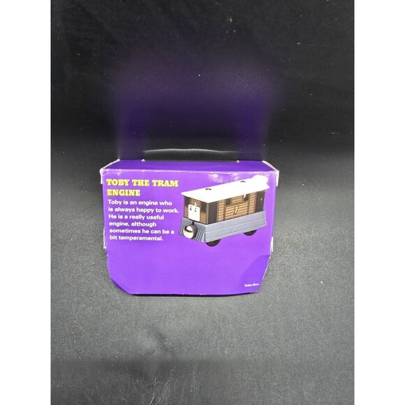 Thomas & Friends : Thomas' Trackside Tunes *No Vhs* Just Toby Train In Box Rare - Picture 3 of 11